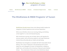 Tablet Screenshot of mbsrprogram.org